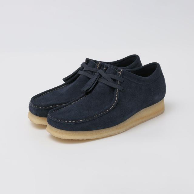 シップス（SHIPS）/【SHIPS EXCLUSIVE】CLARKS: WALLABEE SUEDE NAVY