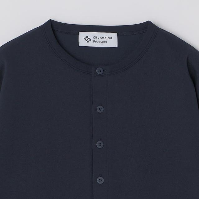 シップス（SHIPS）/City Ambient Products: ピケ ヘンリー ネック ロングスリーブ_5