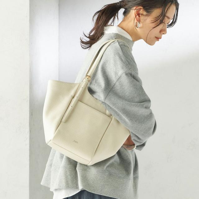 シップス（SHIPS）/BEAURE: ロング ハンドル 2WAY トート バッグ_1