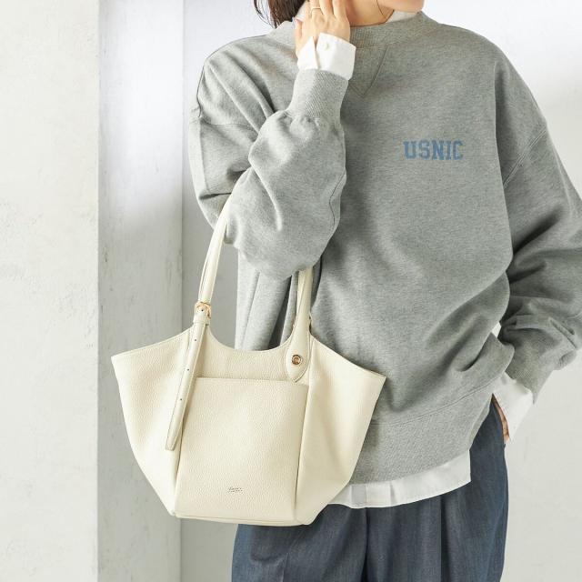 シップス（SHIPS）/BEAURE: ロング ハンドル 2WAY トート バッグ_3