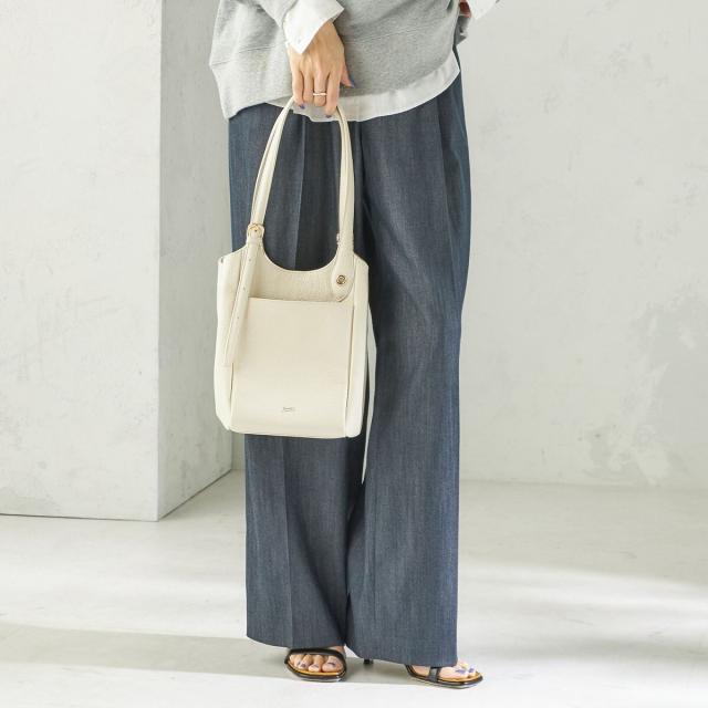 シップス（SHIPS）/BEAURE: ロング ハンドル 2WAY トート バッグ_8