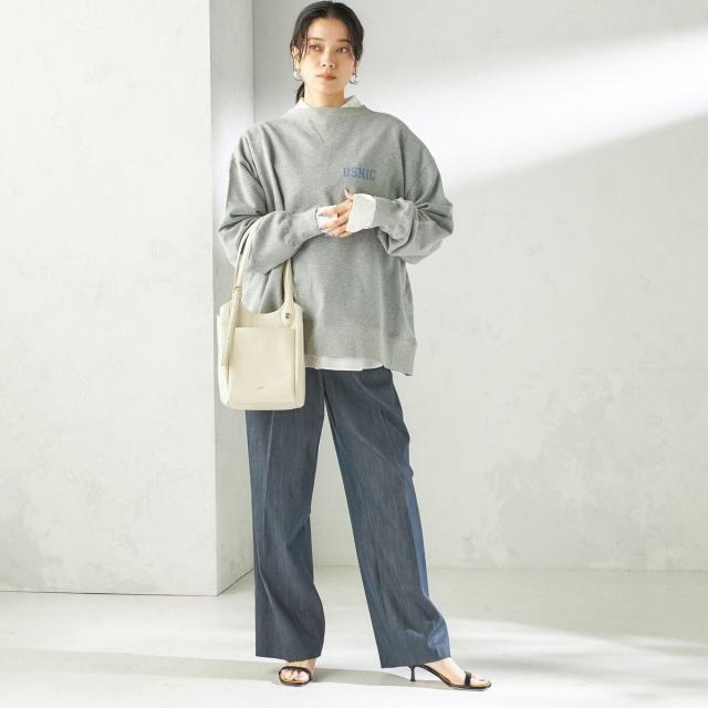 シップス（SHIPS）/BEAURE: ロング ハンドル 2WAY トート バッグ_10