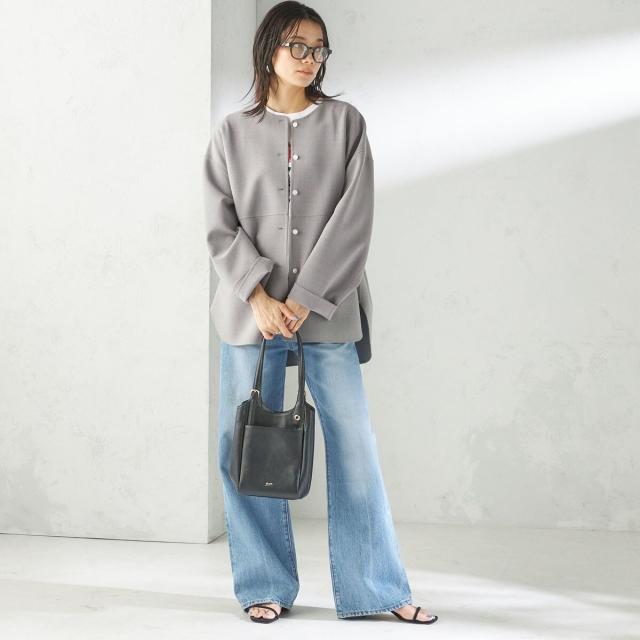 シップス（SHIPS）/BEAURE: ロング ハンドル 2WAY トート バッグ_16