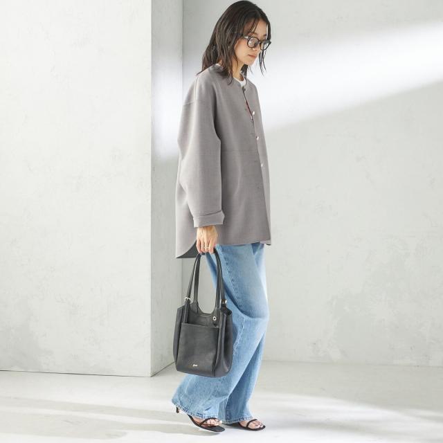 シップス（SHIPS）/BEAURE: ロング ハンドル 2WAY トート バッグ_17
