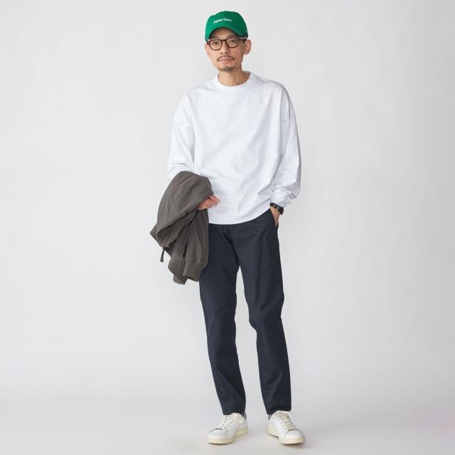 シップス（SHIPS）/SHIPS: スビン ギザ コットン ロングスリーブ Tシャツ_5
