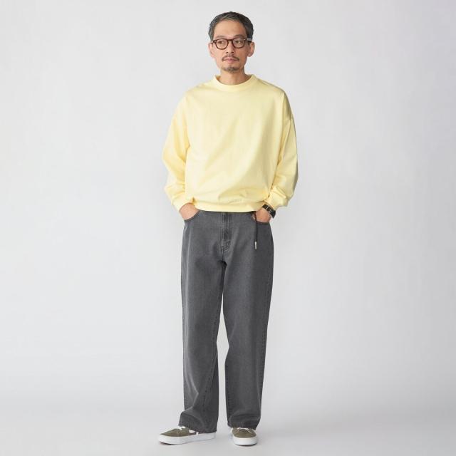 シップス（SHIPS）/SHIPS: スビン ギザ コットン ロングスリーブ Tシャツ_9