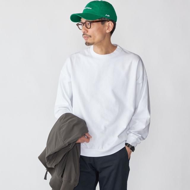 シップス（SHIPS）/SHIPS: スビン ギザ コットン ロングスリーブ Tシャツ_17