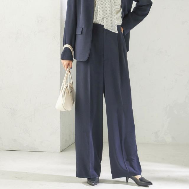 シップス（SHIPS）/〈接触冷感 / UVカット〉Refinel セミ ワイド パンツ（セレモニー対応可） 14,399円
