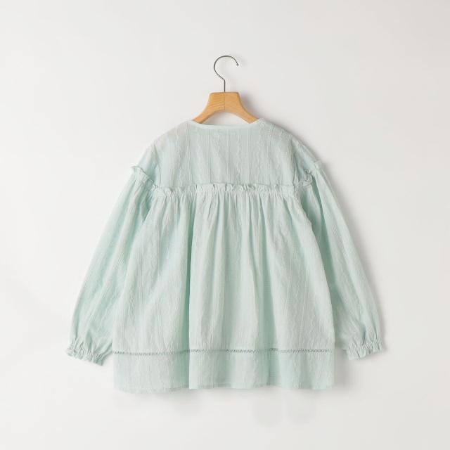 シップス（SHIPS）/SHIPS KIDS:140〜150cm / ギャザーフリル 刺繍 ブラウス_2