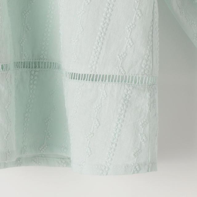 シップス（SHIPS）/SHIPS KIDS:140〜150cm / ギャザーフリル 刺繍 ブラウス_5