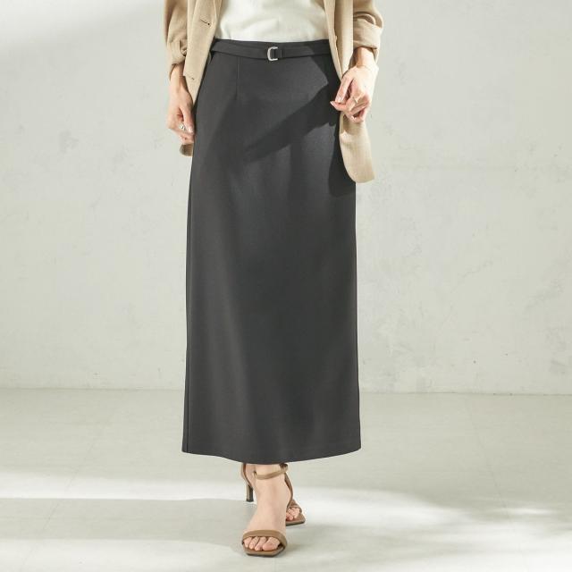 シップス（SHIPS）/堀田茜×SHIPS:〈手洗い可能〉ベルト 付き ジョーゼット スカート_6