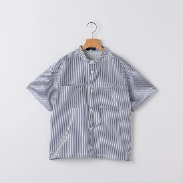 シップス（SHIPS）/SHIPS KIDS:140〜160cm /〈UVカット/吸水速乾〉ドライタッチ バンドカラー シャ