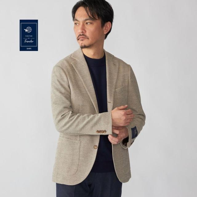 シップス（SHIPS）/SHIPS:〈FUNCTION〉LANIFICIO ROMA メランジ ジャージー ジャケット