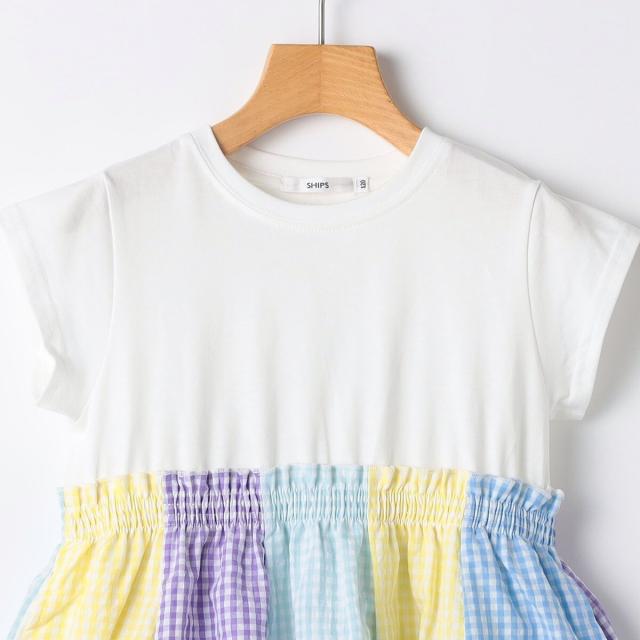 シップス（SHIPS）/SHIPS KIDS:140〜150cm / パネル 切替 ワンピース_3