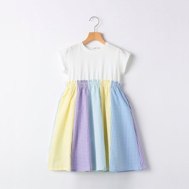 シップス（SHIPS）/SHIPS KIDS:80〜90cm / パネル 切替 ワンピース