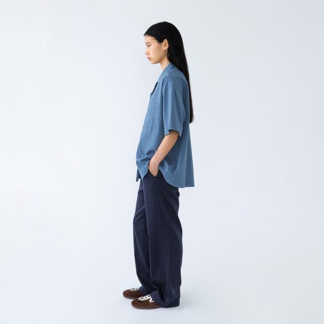 シップス（SHIPS）/City Ambient Products: オープンカラー 楊柳 ショートスリーブ シャツ_8
