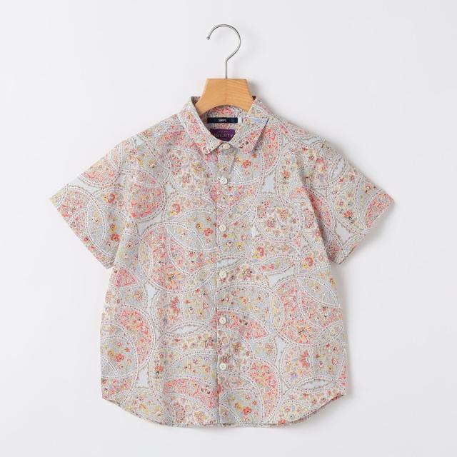 シップス（SHIPS）/SHIPS KIDS:140〜150cm / リバティ プリント 半袖 シャツ