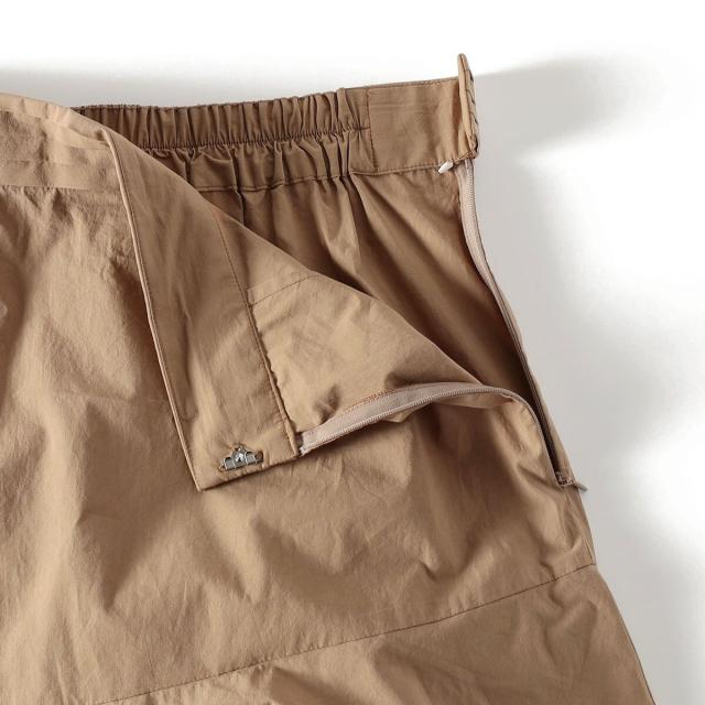 シップス（SHIPS）/SHIPS Primary Navy Label:〈手洗い可能〉アシンメトリー ティアード スカート_9