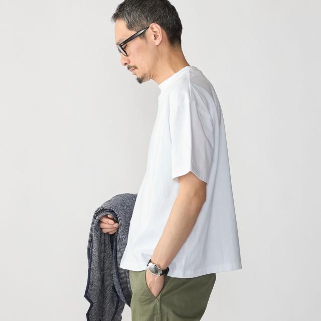 シップス（SHIPS）/SHIPS: スビン ギザ コットン ショートスリーブ Tシャツ_11