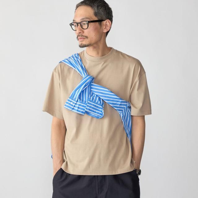 シップス（SHIPS）/SHIPS: スビン ギザ コットン ショートスリーブ Tシャツ_15