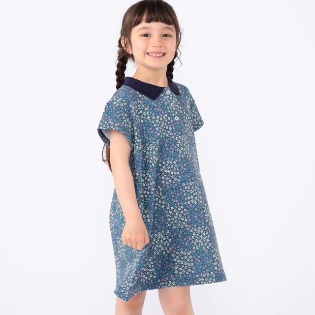 シップス（SHIPS）/SHIPS KIDS:100〜130cm / フラワー ポロシャツ ワンピース_1