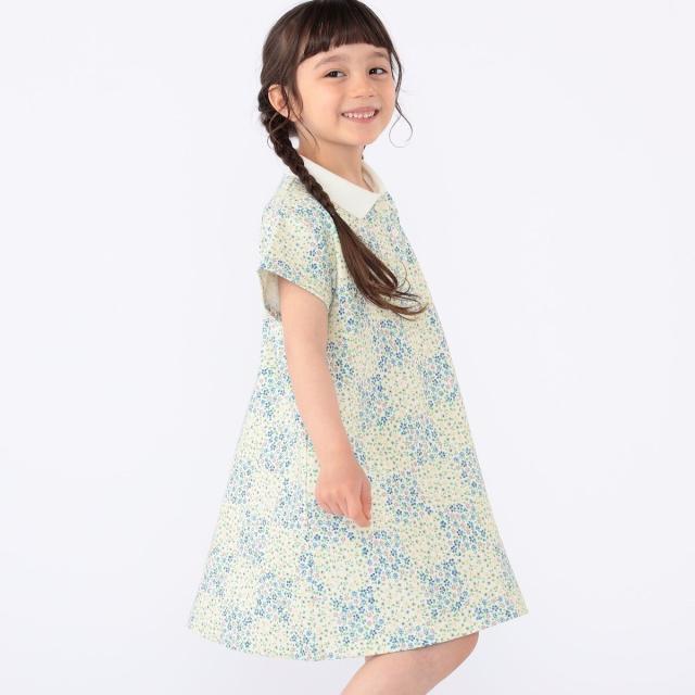 シップス（SHIPS）/SHIPS KIDS:100〜130cm / フラワー ポロシャツ ワンピース_3