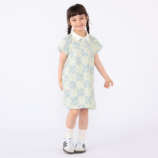 シップス（SHIPS）/SHIPS KIDS:100〜130cm / フラワー ポロシャツ ワンピース_5
