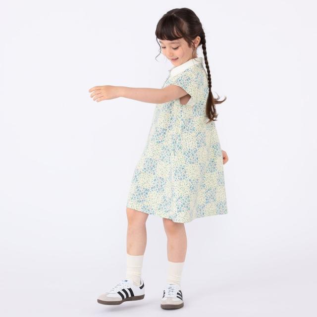 シップス（SHIPS）/SHIPS KIDS:100〜130cm / フラワー ポロシャツ ワンピース_8
