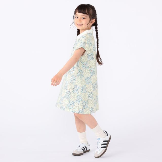 シップス（SHIPS）/SHIPS KIDS:100〜130cm / フラワー ポロシャツ ワンピース_9