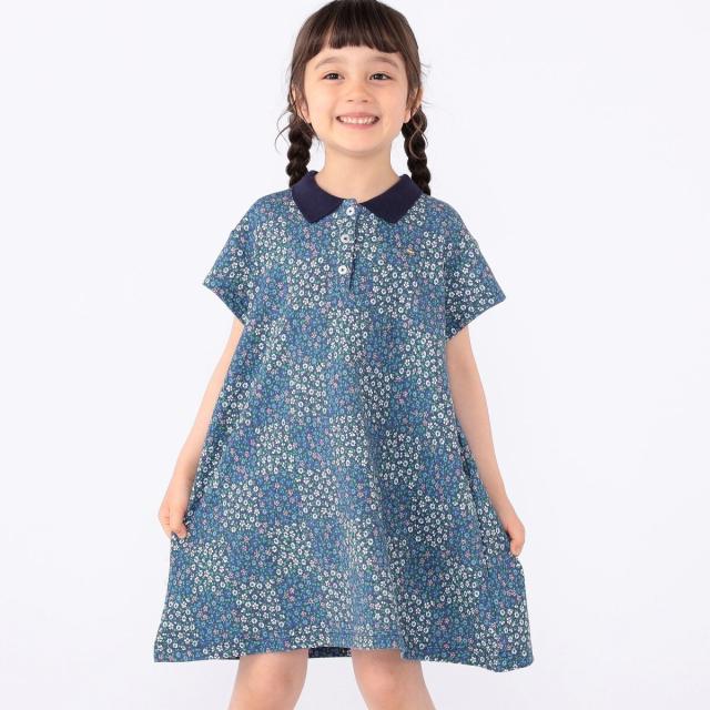 シップス（SHIPS）/SHIPS KIDS:100〜130cm / フラワー ポロシャツ ワンピース_10