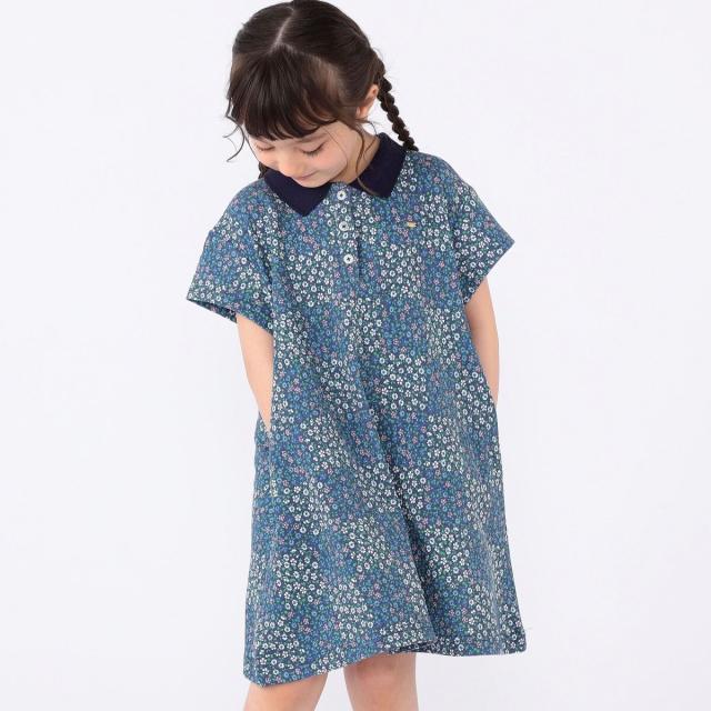 シップス（SHIPS）/SHIPS KIDS:100〜130cm / フラワー ポロシャツ ワンピース_11