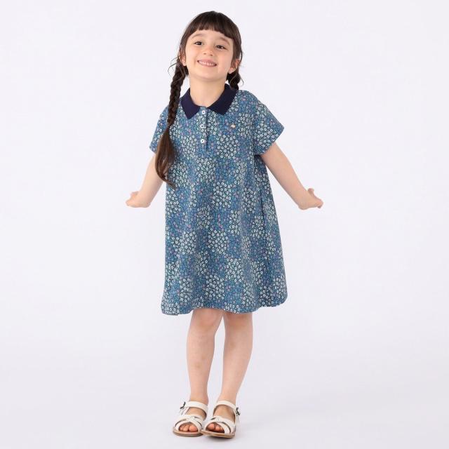 シップス（SHIPS）/SHIPS KIDS:100〜130cm / フラワー ポロシャツ ワンピース_13
