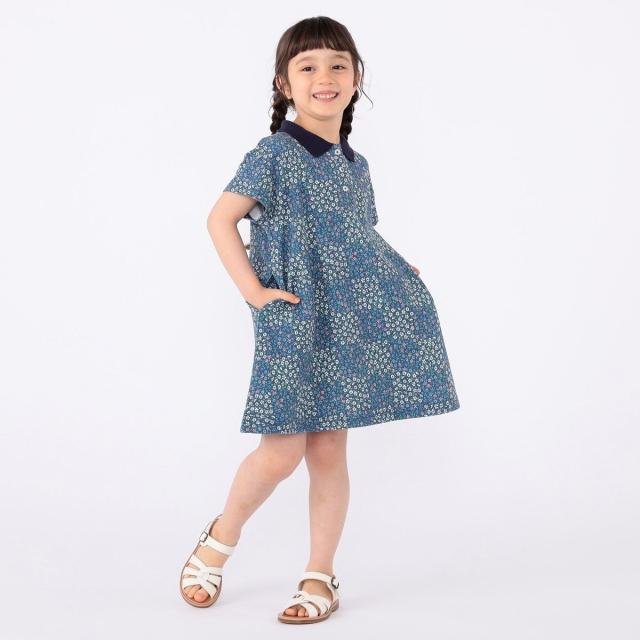 シップス（SHIPS）/SHIPS KIDS:100〜130cm / フラワー ポロシャツ ワンピース_17