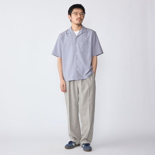 シップス（SHIPS）/SHIPS: 〈MADE IN JAPAN〉Reflax(R) 5スリーブ オープンカラー シャツ_11
