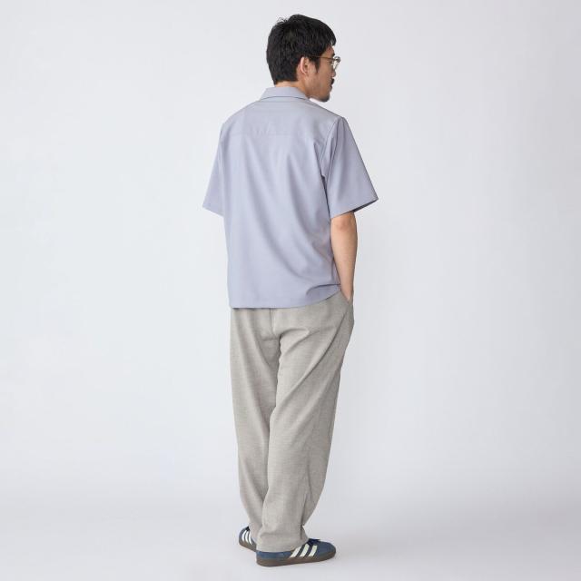 シップス（SHIPS）/SHIPS: 〈MADE IN JAPAN〉Reflax(R) 5スリーブ オープンカラー シャツ_13