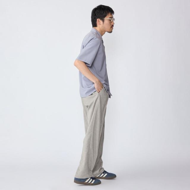 シップス（SHIPS）/SHIPS: 〈MADE IN JAPAN〉Reflax(R) 5スリーブ オープンカラー シャツ_14