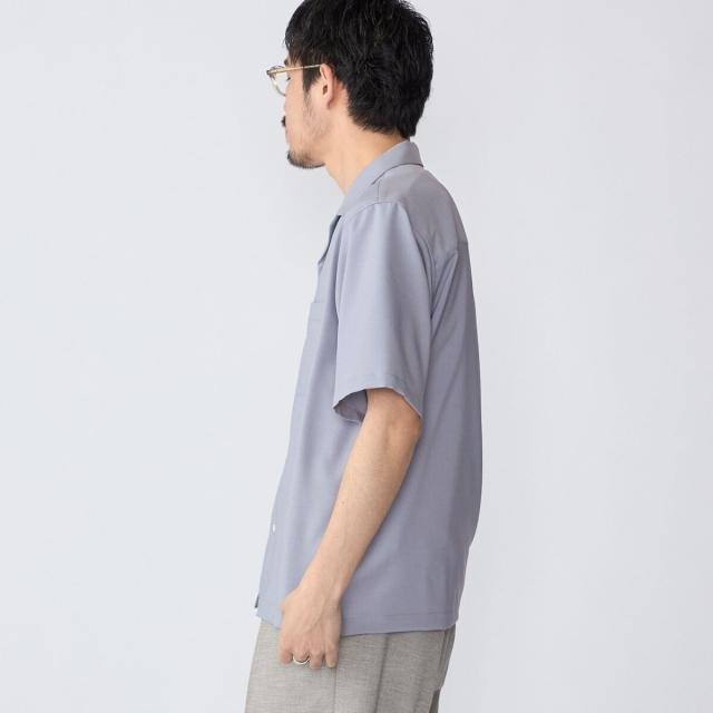 シップス（SHIPS）/SHIPS: 〈MADE IN JAPAN〉Reflax(R) 5スリーブ オープンカラー シャツ_16