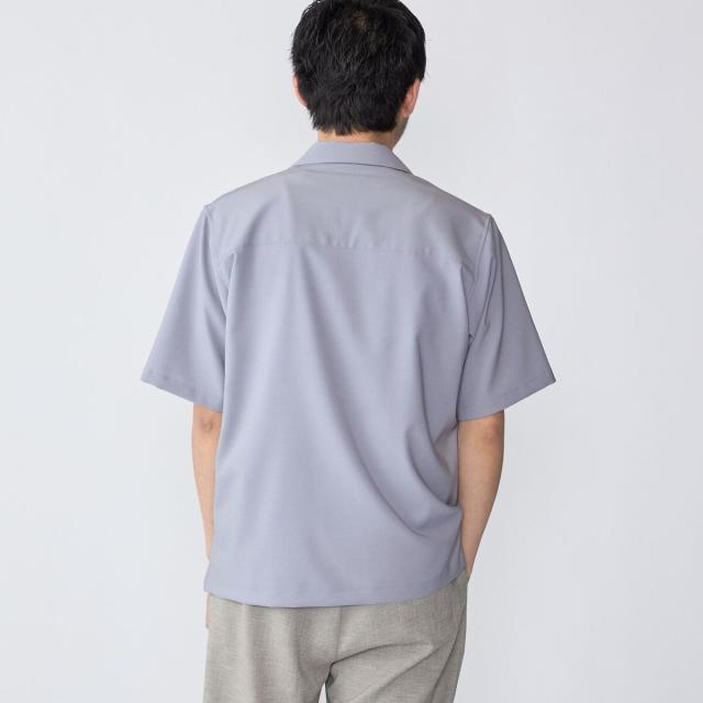 シップス（SHIPS）/SHIPS: 〈MADE IN JAPAN〉Reflax(R) 5スリーブ オープンカラー シャツ_17
