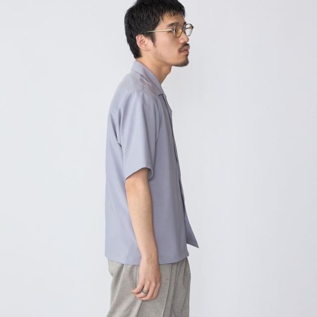 シップス（SHIPS）/SHIPS: 〈MADE IN JAPAN〉Reflax(R) 5スリーブ オープンカラー シャツ_18