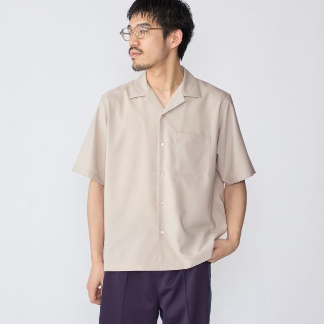 シップス（SHIPS）/SHIPS: 〈MADE IN JAPAN〉Reflax(R) 5スリーブ オープンカラー シャツ_19