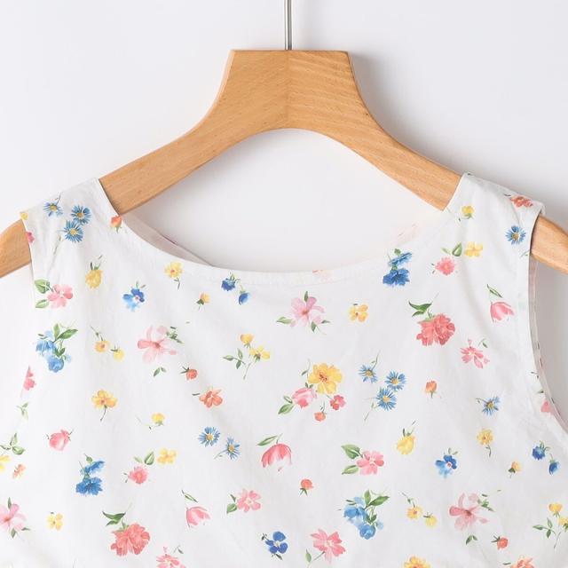 シップス（SHIPS）/SHIPS KIDS:140〜150cm / ノースリーブ フラワー プリント ワンピース_3