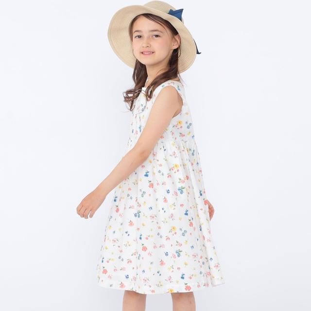 シップス（SHIPS）/SHIPS KIDS:100〜130cm / ノースリーブ フラワー プリント ワンピース_2