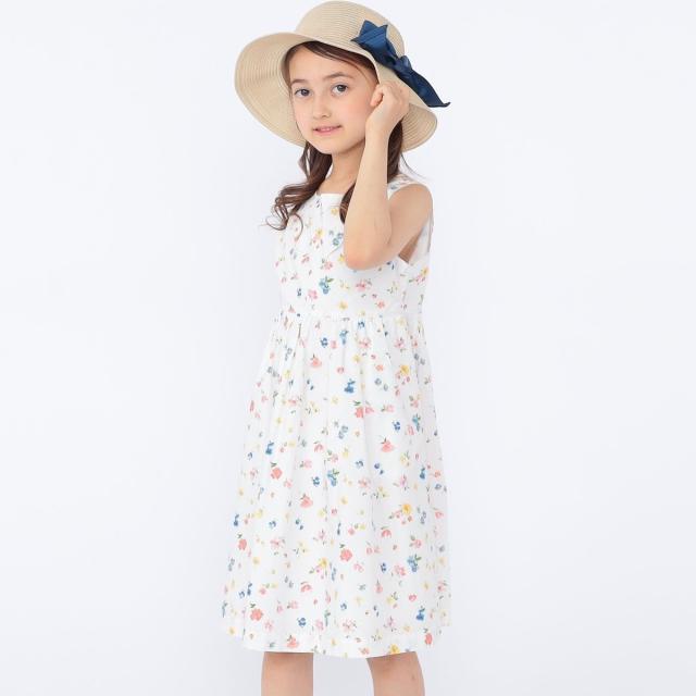 シップス（SHIPS）/SHIPS KIDS:100〜130cm / ノースリーブ フラワー プリント ワンピース_3