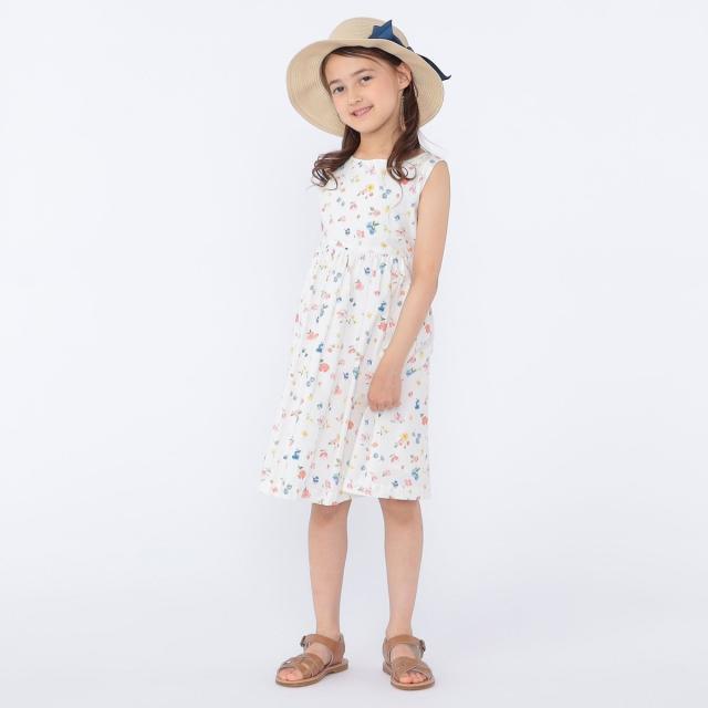 シップス（SHIPS）/SHIPS KIDS:100〜130cm / ノースリーブ フラワー プリント ワンピース_6