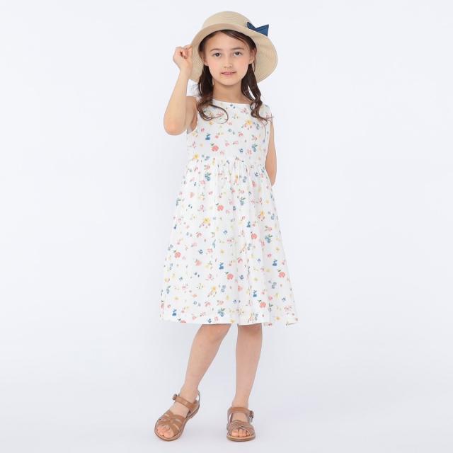 シップス（SHIPS）/SHIPS KIDS:100〜130cm / ノースリーブ フラワー プリント ワンピース_7