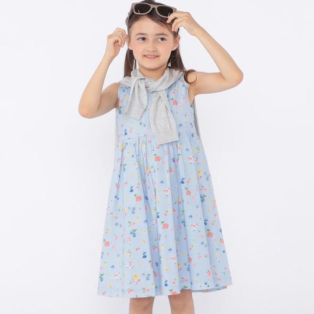 シップス（SHIPS）/SHIPS KIDS:100〜130cm / ノースリーブ フラワー プリント ワンピース_8