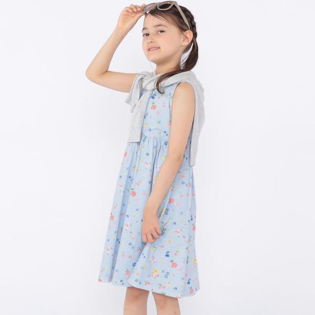 シップス（SHIPS）/SHIPS KIDS:100〜130cm / ノースリーブ フラワー プリント ワンピース_9