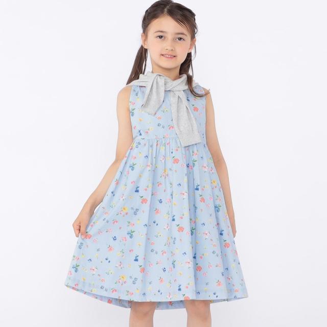 シップス（SHIPS）/SHIPS KIDS:100〜130cm / ノースリーブ フラワー プリント ワンピース_10
