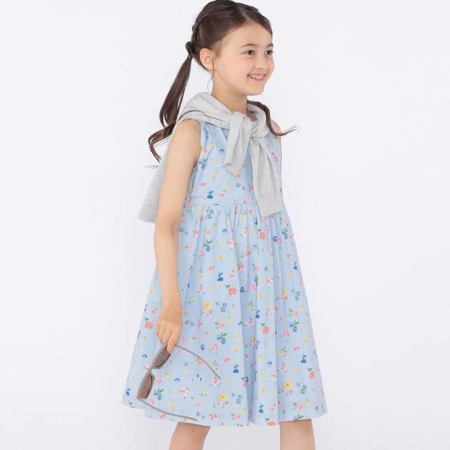 シップス（SHIPS）/SHIPS KIDS:100〜130cm / ノースリーブ フラワー プリント ワンピース_11