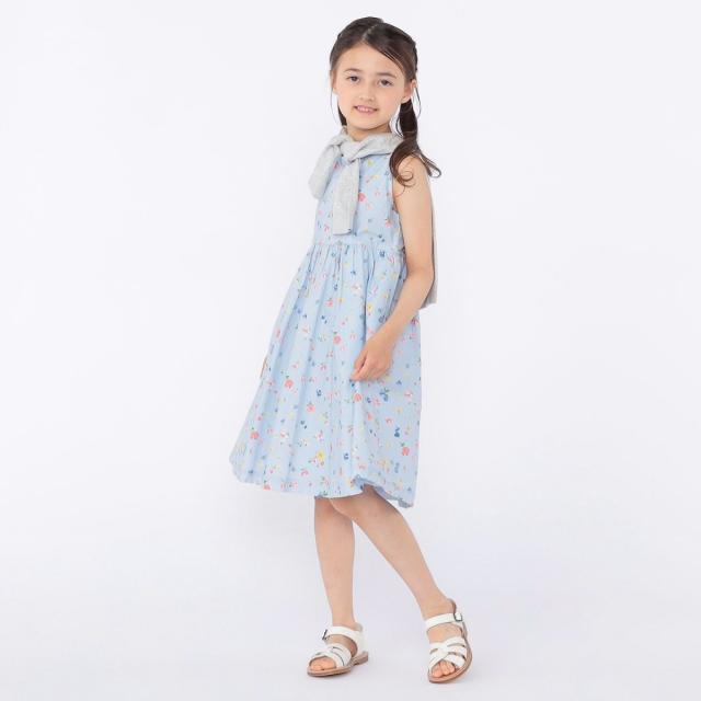 シップス（SHIPS）/SHIPS KIDS:100〜130cm / ノースリーブ フラワー プリント ワンピース_13